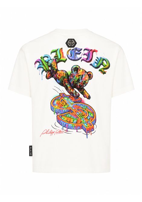 T-shirt con stampa PHILIPP plein junior | F6PHJBTH106002
